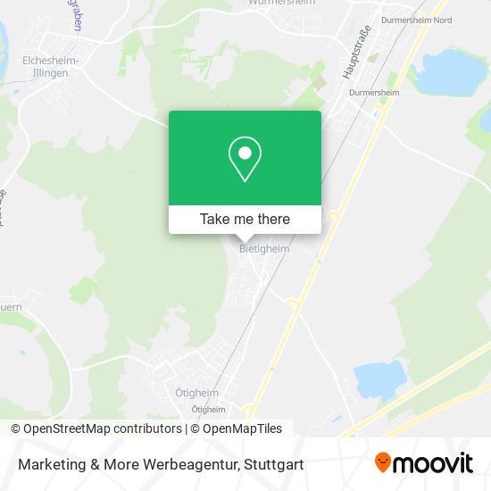 Marketing & More Werbeagentur map