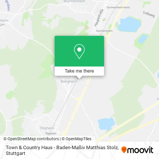 Карта Town & Country Haus - Baden-Maßiv Matthias Stolz