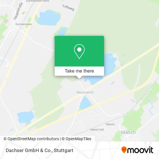 Карта Dachser GmbH & Co.