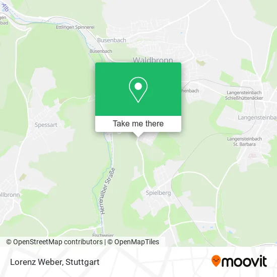 Карта Lorenz Weber