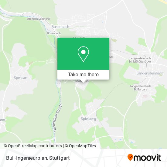 Карта Bull-Ingenieurplan
