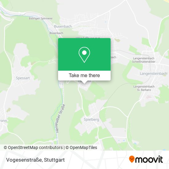 Карта Vogesenstraße
