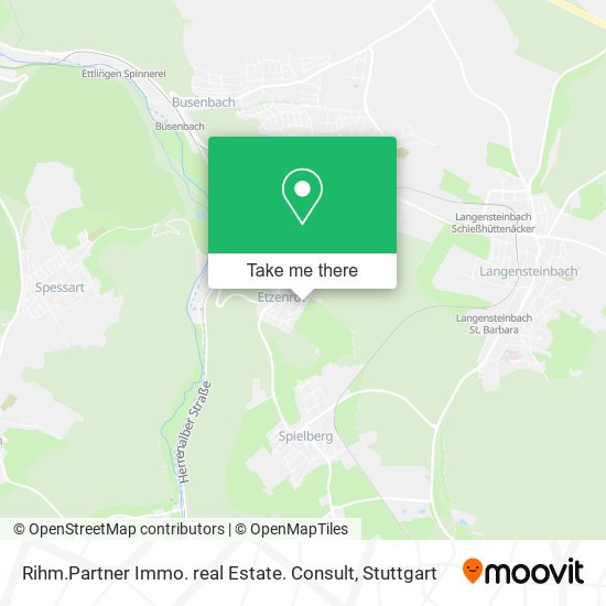 Rihm.Partner Immo. real Estate. Consult map
