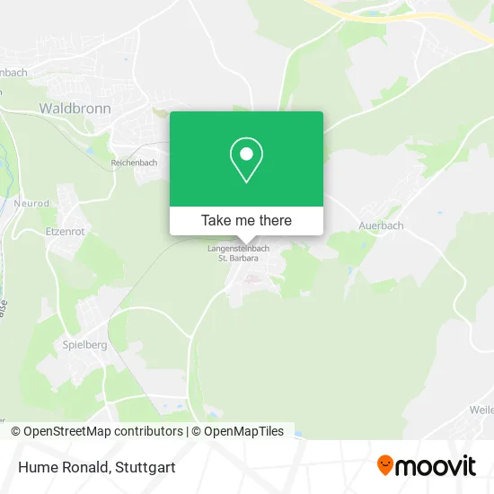 Карта Hume Ronald