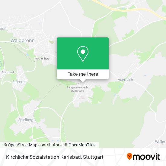 Kirchliche Sozialstation Karlsbad map