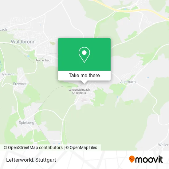 Карта Letterworld