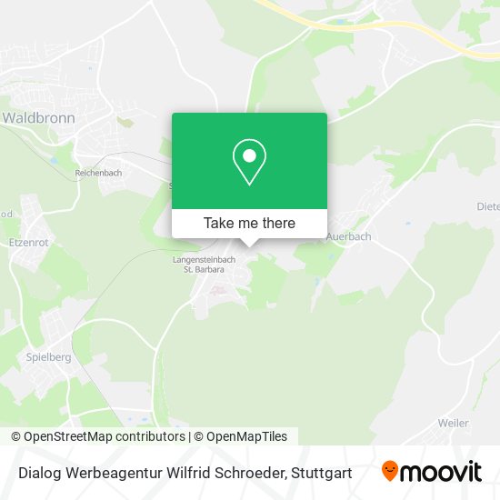 Dialog Werbeagentur Wilfrid Schroeder map