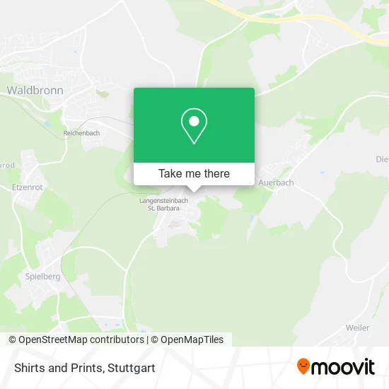 Карта Shirts and Prints