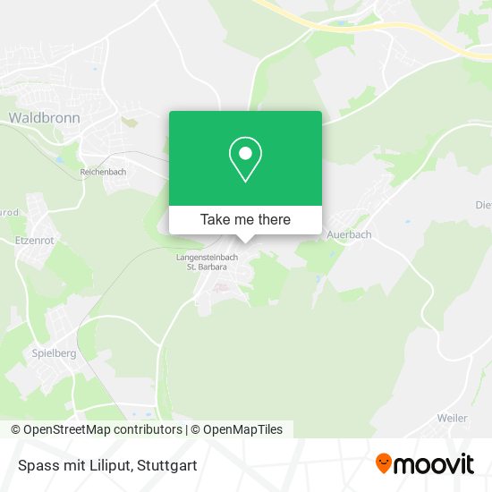 Карта Spass mit Liliput
