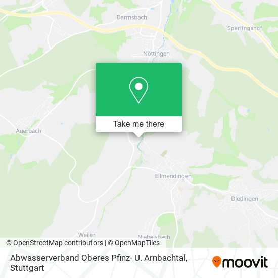 Abwasserverband Oberes Pfinz- U. Arnbachtal map