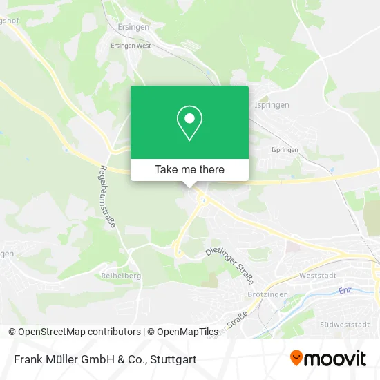 Карта Frank Müller GmbH & Co.