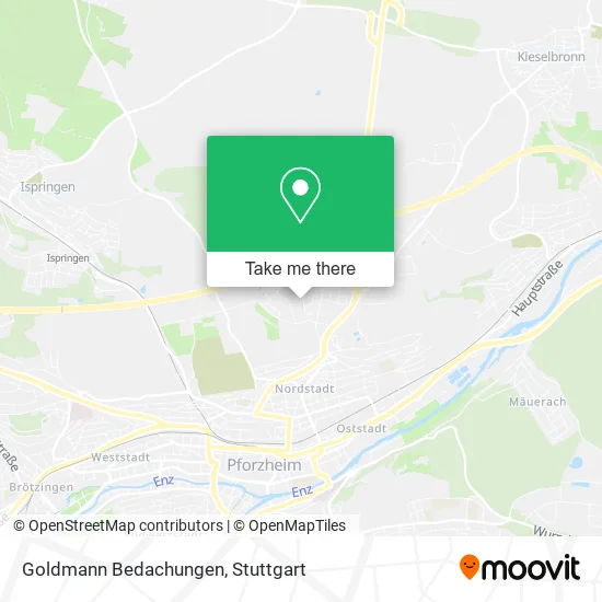 Карта Goldmann Bedachungen