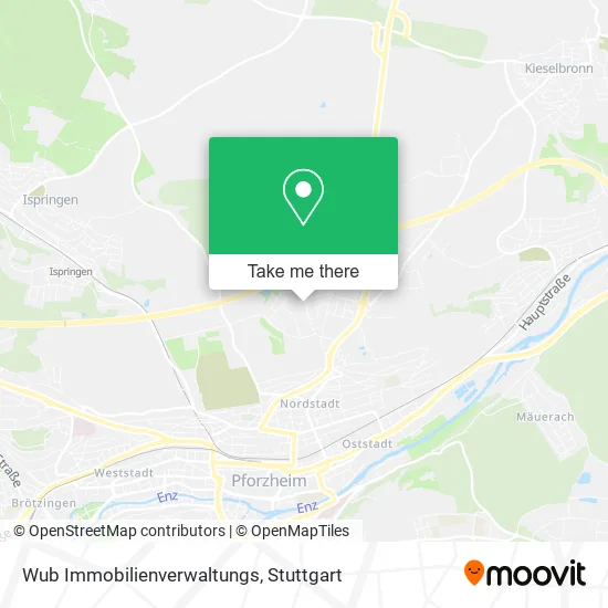 Карта Wub Immobilienverwaltungs