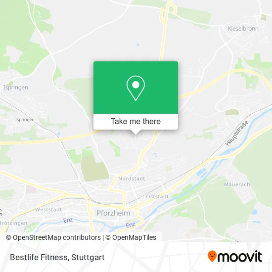 Карта Bestlife Fitness