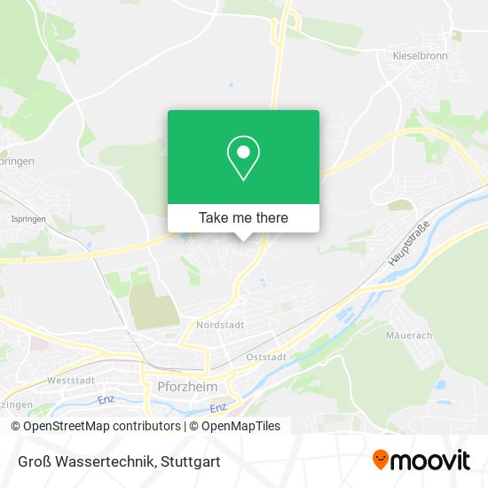 Карта Groß Wassertechnik