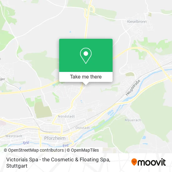 Карта Victoria's Spa - the Cosmetic & Floating Spa