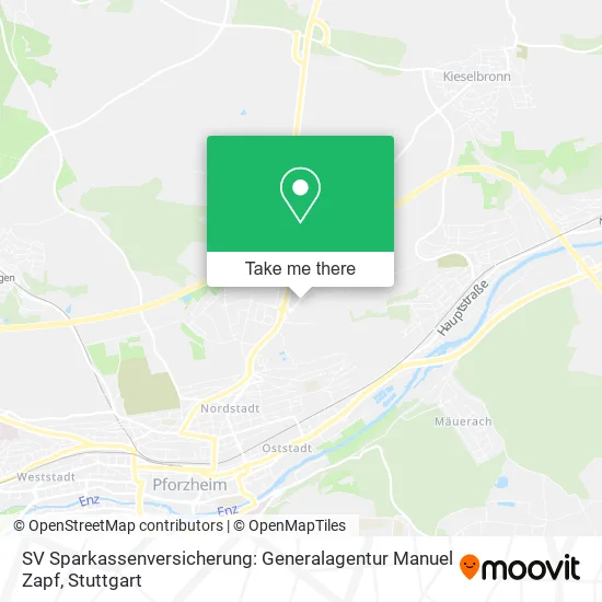 Карта SV Sparkassenversicherung: Generalagentur Manuel Zapf