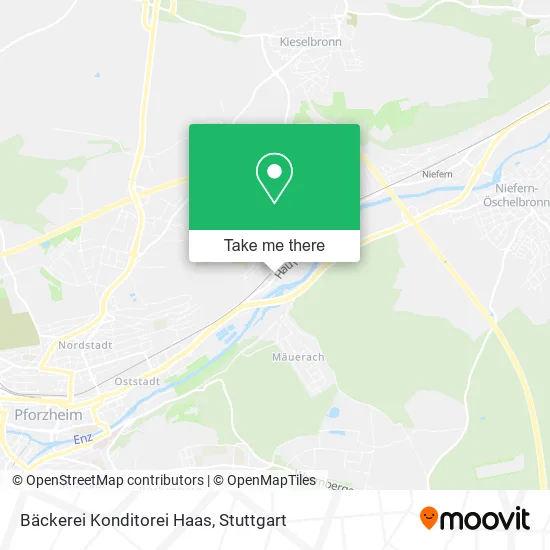 Карта Bäckerei Konditorei Haas