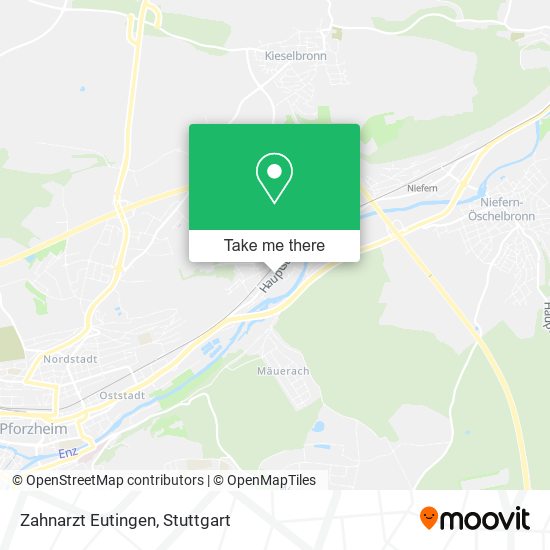 Zahnarzt Eutingen map