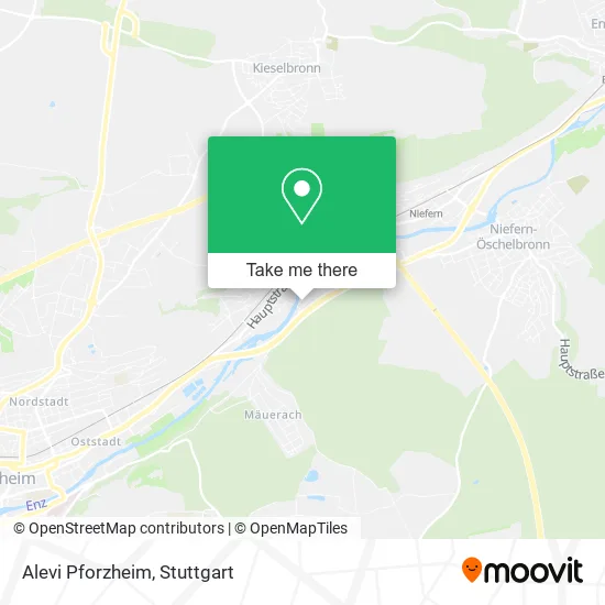 Карта Alevi Pforzheim