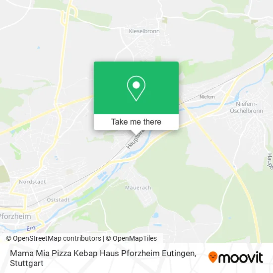 Карта Mama Mia Pizza Kebap Haus Pforzheim Eutingen