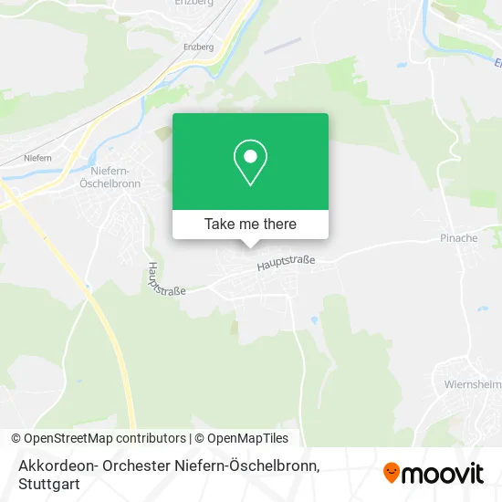 Карта Akkordeon- Orchester Niefern-Öschelbronn