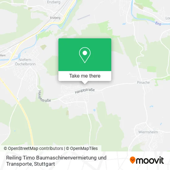 Карта Reiling Timo Baumaschinenvermietung und Transporte