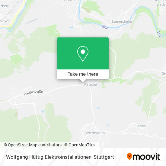 Карта Wolfgang Hüttig Elektroinstallationen