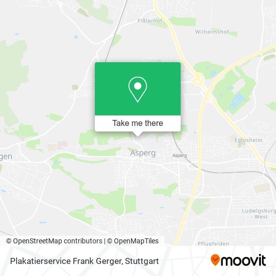 Plakatierservice Frank Gerger map