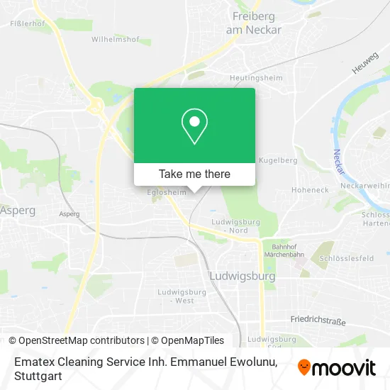 Карта Ematex Cleaning Service Inh. Emmanuel Ewolunu