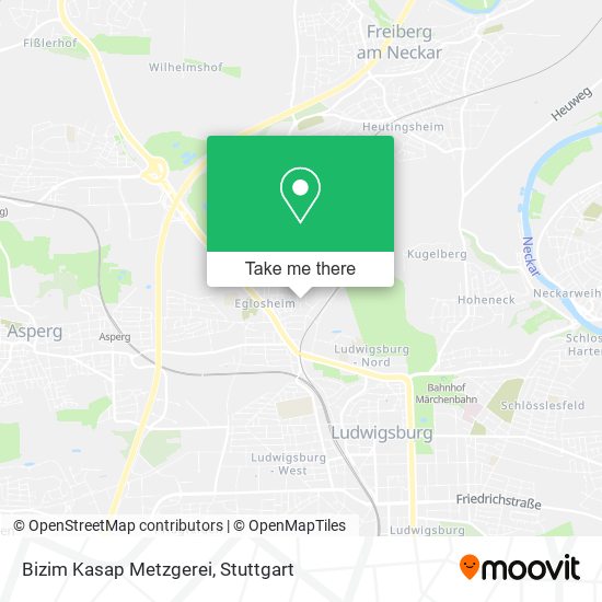 Карта Bizim Kasap Metzgerei