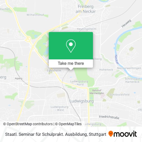 Карта Staatl. Seminar für Schulprakt. Ausbildung