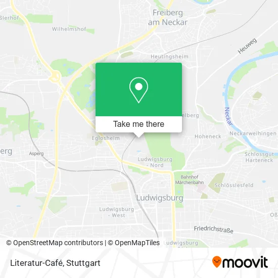 Карта Literatur-Café