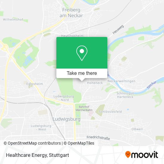 Healthcare Energy map