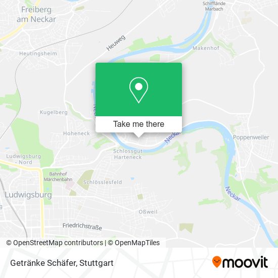 Getränke Schäfer map