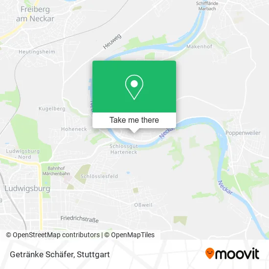 Карта Getränke Schäfer