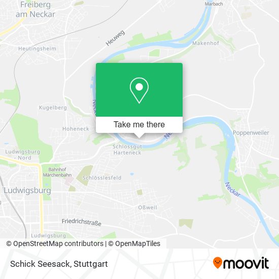 Schick Seesack map