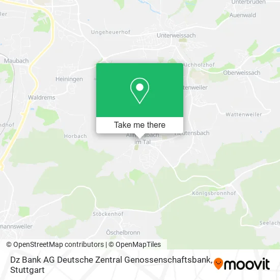 Карта Dz Bank AG Deutsche Zentral Genossenschaftsbank