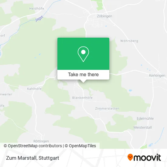Карта Zum Marstall