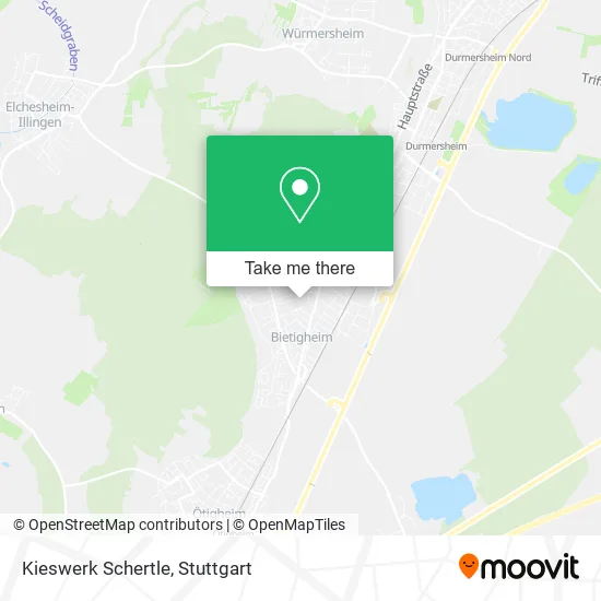 Карта Kieswerk Schertle