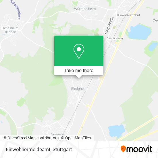 Карта Einwohnermeldeamt