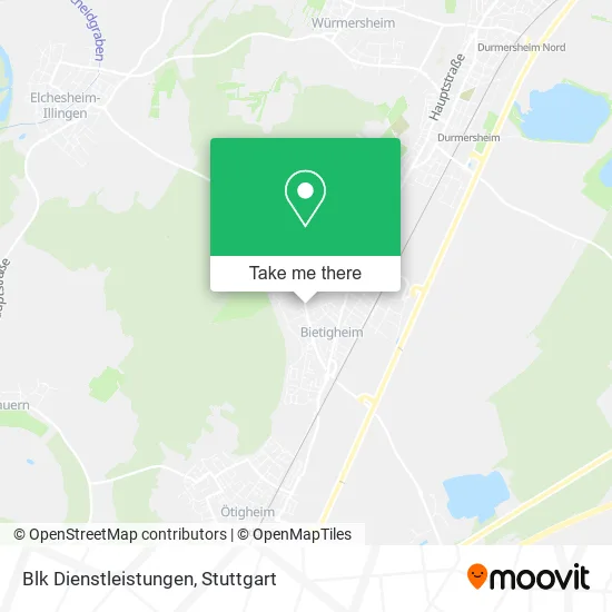 Карта Blk Dienstleistungen