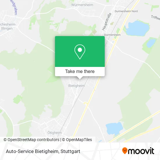 Карта Auto-Service Bietigheim