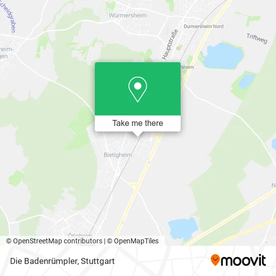Карта Die Badenrümpler