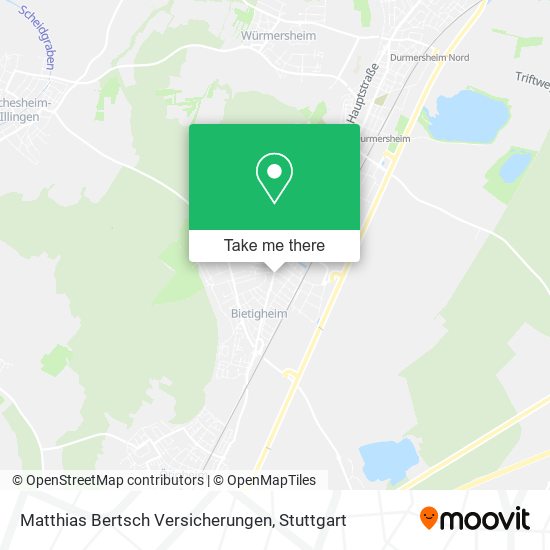 Карта Matthias Bertsch Versicherungen