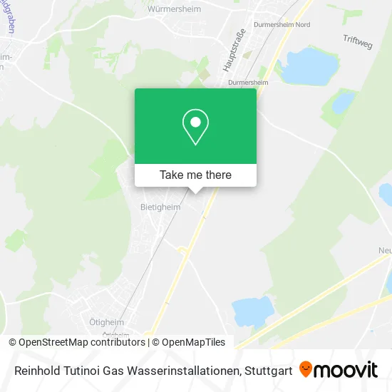 Карта Reinhold Tutinoi Gas Wasserinstallationen