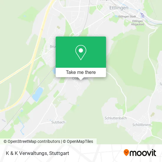 Карта K & K Verwaltungs