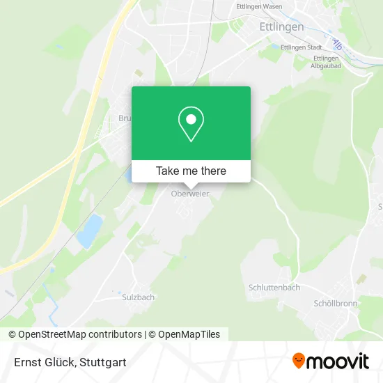 Карта Ernst Glück