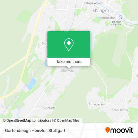 Карта Gartendesign Heinzler