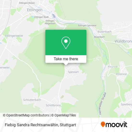 Fiebig Sandra Rechtsanwältin map